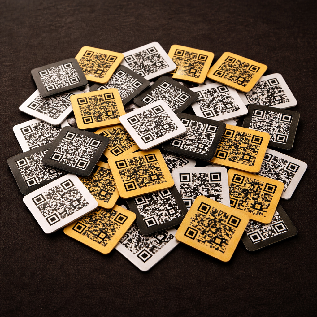 Pack Réassort – 200 plaques QR